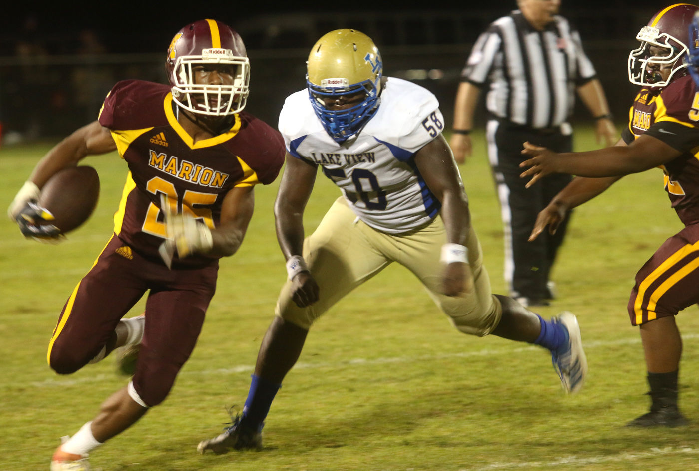 Marion vs Lake View Football